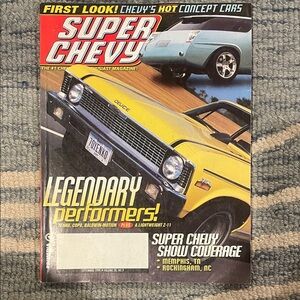 Vintage Super Chevy Magazine - Legendary Performers Edition